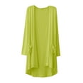 thumbnail image 4 of Long Cardigan Femme Manches Longues Mince Printemps Été Automne Cardigan, 4 of 5