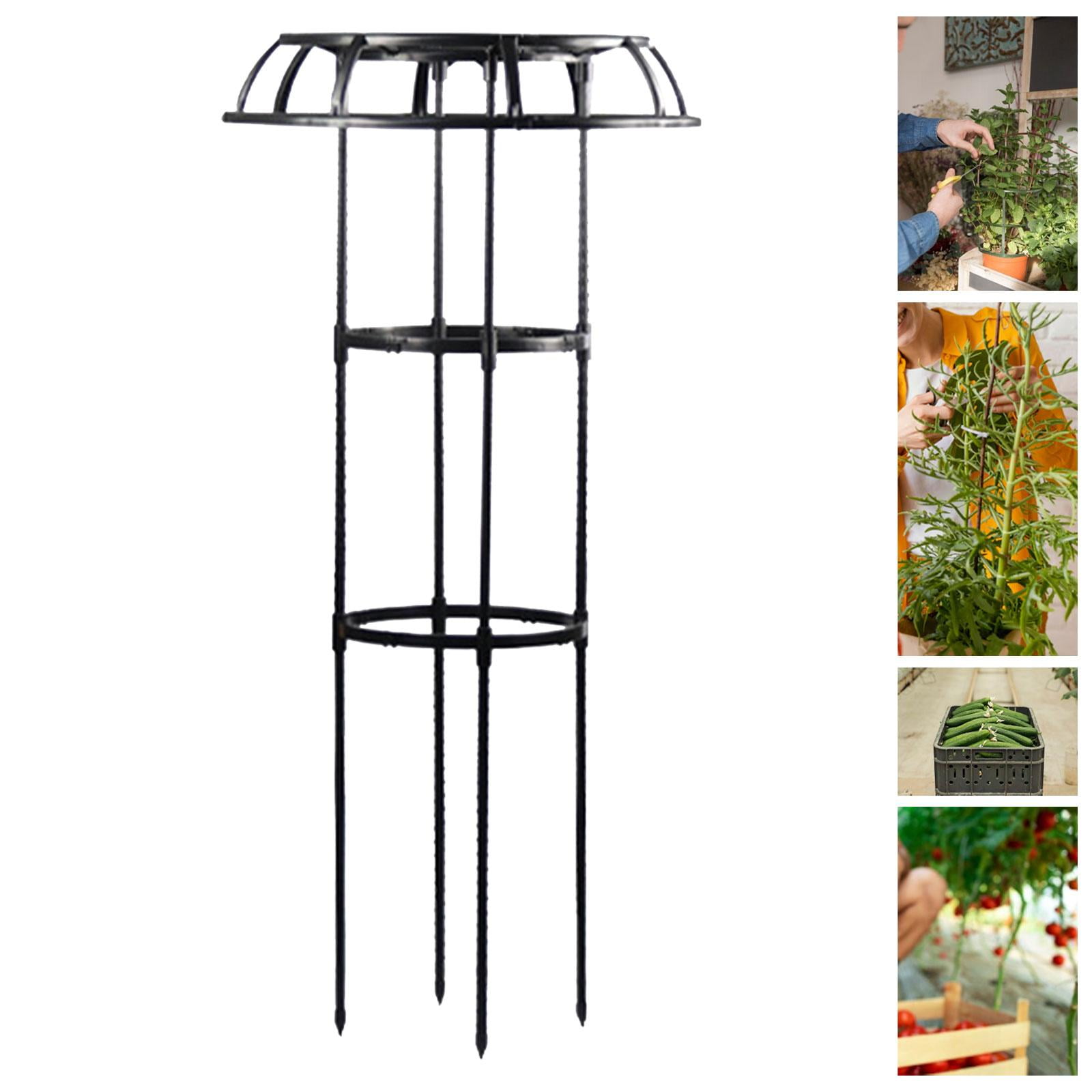 oshhnii Garden Trellis Multipurpose Plant Support Trellis for Roses Vegetables Vines 105x50cm
