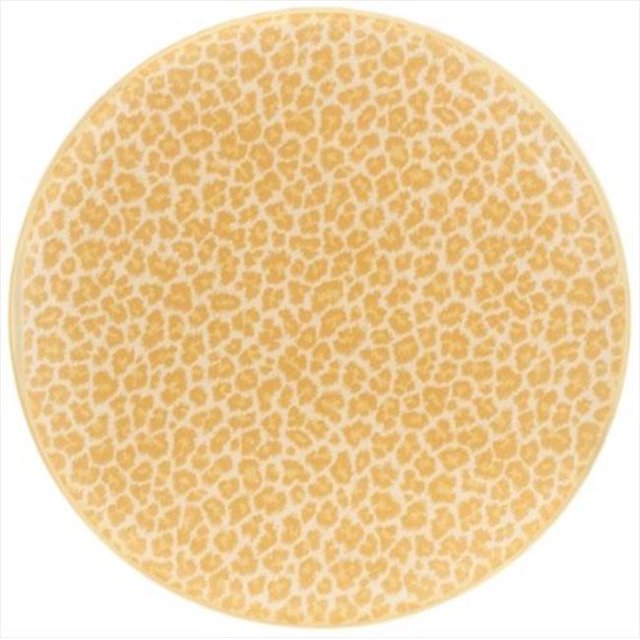 Andreas TRT-148 Couette Ronde en Silicone Tan Léopard 10 Pouces - Lot de 3