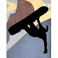 thumbnail image 2 of Lavoie, Tina 26x32 White Modern Wood Framed Museum Art Print Titled - Snowboarding Betty Evening Light, 2 of 4