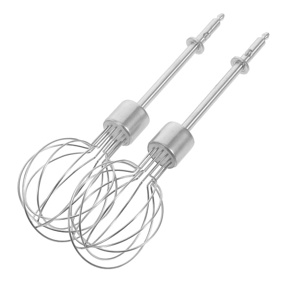PTOOTP Plated Silver Electric Hand Mixer, Stainless Steel, for Cocktail, Quick and Versatile, Ideal for Baking