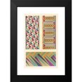 thumbnail image 2 of Mizuki Heitaro 11x14 Black Modern Framed Museum Art Print Titled - Abstract Pattern Portfolio Pl.24 (1930), 2 of 5