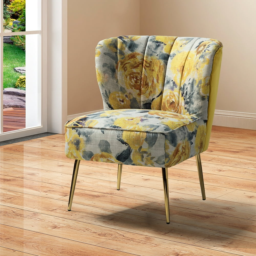 Amata Tufted Back Side Chair for living room