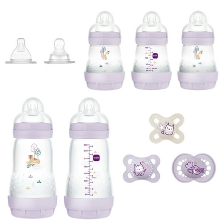 MAM Baby Essentials Bottle & Pacifier Gift Set 10 Piece