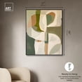 thumbnail image 5 of Soft Reverberations I Canvas Midcentury Abstracts by Art Remedy, Black Frame, 36 x 45, 5 of 7