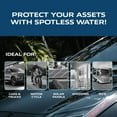 thumbnail image 2 of Spotless Water Systems - DI-120, Simple Window, Solar Panel, RV & Car Wash System, Works for All Vehicles, Motorcycles, Bikes, Boats, Planes, Yachts, Towel Drying Eliminated, 2 of 7