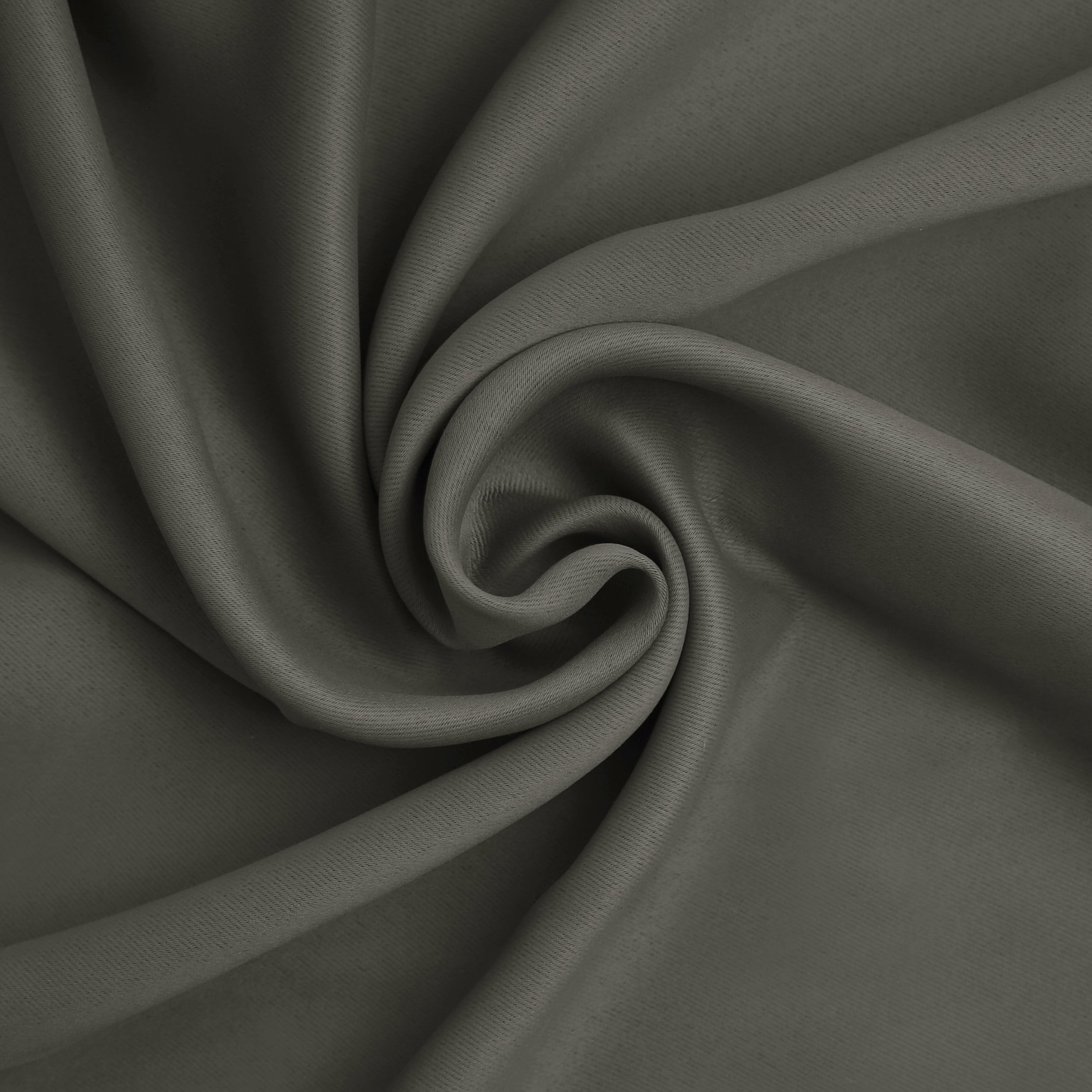 Sun Zero Bergen Theater Grade Extreme 100% Blackout Rod Pocket Curtain Panel, 40"X63", Grey