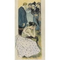 thumbnail image 3 of Théophile Alexandre Steinlen 9x14 Black Modern Framed Museum Art Print Titled - His Family (Song) (1893), 3 of 5
