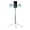 White, variant on 6-in-1 Selfie Stick with Fill Light, Bluetooth Remote, Tripod Stand, Portable for Vlog Travel, Black