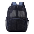 thumbnail image 4 of Weebloom Mesh School Backpack For Kids Boys Girls Breathable Gym Lightweight Daily College School Large Bookbag Middle High School College Blue, 4 of 4