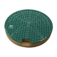 thumbnail image 4 of Siruishop Table Tennis Racket Rubber Cutting Platform Professional Compact Round Work Mat Rotary 29mm thick, 4 of 8