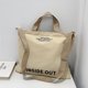 thumbnail image 5 of Canvas Shoulder Bag Office Messenger Bag Large Capacity Student Party Bag Handbag Japanese Shoulder Bag, 5 of 5