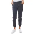 thumbnail image 2 of Dollhouse Juniors’ Double Button Jean Joggers, Gray/XL, 2 of 4