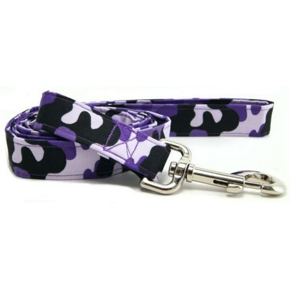 Purple Camo Dog Leash - Size - Small