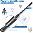 thumbnail image 2 of 1 Pce Antenne Voiture Autoradio Antenne de Toit 23cm Remplacement Univers Antenne Auto avec Fonction de Réception FM/Dab Puissante, 2 of 5