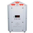 thumbnail image 5 of Clutch WEDGE BLAST Triangular LED Uplight White 6-Pack with Case Package, 5 of 9