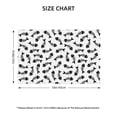 thumbnail image 2 of Placemats Set of 4 / 6, Fish Bone Placemats for Dining Table Indoor/Outdoors Heat Resistant Washable Placemats 18" x 12", 2 of 8