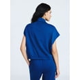 thumbnail image 3 of Scoop Women's and Women's Plus New Scubaknit Snap Vest, Sizes XS-4X, 3 of 5