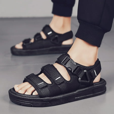 

TOYFUNNY Men Sports Fashion Buckle Strap Sandals Outdoor Leisure Beach Shoes