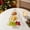 Clear, variant on LKXOTTK Christmas Tree Fruit Platter, Gold-Rimmed Divided Tray, Plastic Server for Holiday Party Appetizers