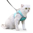 thumbnail image 1 of Correa para gatos, para caminar y escapar, correa ajustable para chaleco para gatos, 1 of 5