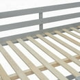 thumbnail image 6 of Gray Full Over Full Bunk Bed featuring Solid Pine Construction and Safety Guards, 6 of 13