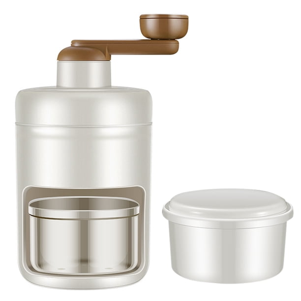 Máquina de hielo triturado Manual, trituradora de hielo portátil, máquina de aguanieve de cocina desmontable Likrtyny Libre de BPA