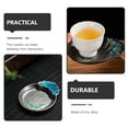 thumbnail image 3 of Miangastore Metal Coasters Zinc Alloy Vintage Style 1Set 3.9X3.1X0.4In, 3 of 9