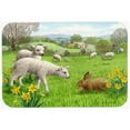 thumbnail image 1 of Carolines Treasures ASA2179LCB Lambs- Sheep & Rabbit Hare Glass Large Cutting Board, 1 of 2