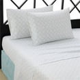 thumbnail image 1 of Ellison First Asia 16801703SS-MUL Silverton Ultra Soft Sheet Set&44; Bleu - Grand Size&44; 4 Pièces, 1 of 1