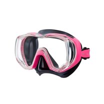 Tusa Tri-Quest Scuba Mask - BlackHot Pink