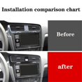 thumbnail image 2 of Cubierta del Panel de Navegación GPS con de Fibra de Carbono para Golf MK7 2014-2019, 2 of 5