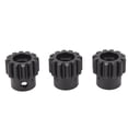 thumbnail image 5 of 3-Piece M1.5 RC Car Gear Set - 8mm Inner Hole Steel Motor Gears for 1/5, 1/8, 1/10 Scale Model Cars, 12 Tooth, 5 of 8