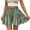 Green, variant on Women's Floral Print Flowy Shorts Beach Vacation Summer High Waist Wide Leg Casual Going Out Dressy Shorts