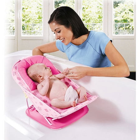 Summer Infant Mother's Touch Deluxe Baby Bather, Pink