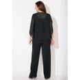 thumbnail image 2 of Catherines Women's Plus Size Accolades Georgette 3-Piece Pant Suit, 2 of 6
