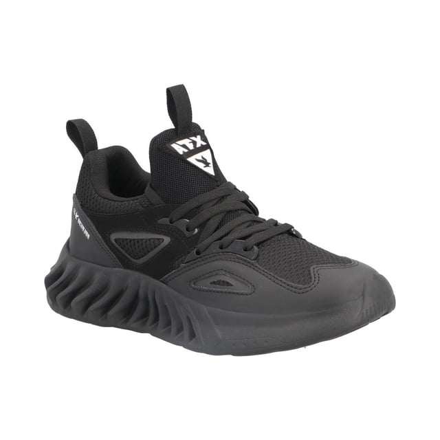 Tenis Niño American Fire Casuales Resistentes Agujetas Correr Comodos Resistentes negro 25