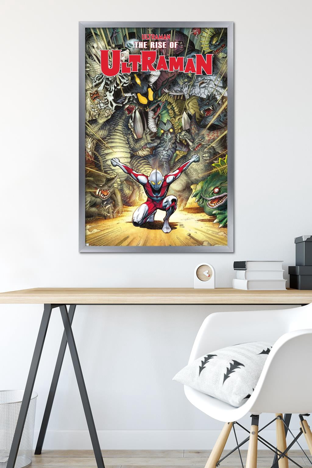 The Rise of Ultraman - Cover #2 Variant by Arthur Adams Wall Poster, 22.375" x 34" Framed