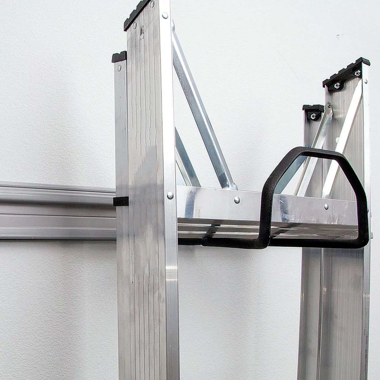 Hyper Tough Quick Release 11-inch Ladder Hook, Wall Mount, Snap Rail, Organizer Rail