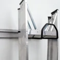 thumbnail image 5 of Hyper Tough Quick Release 11-inch Ladder Hook, Wall Mount, Snap Rail, Organizer Rail, 5 of 6