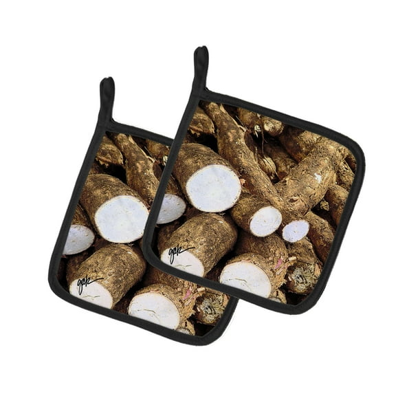 Carolines Treasures GAK1026PTHD Yucca by Gary Kwiatek Pair of Pot Holders, 7.5HX7.5W, multicolor
