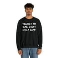 thumbnail image 4 of Iconic funny movie quote Unisex Heavy Blend™ Crewneck Sweatshirt, 4 of 5