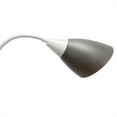 thumbnail image 7 of Simple Designs 5 Light Adjustable Gooseneck Black Floor Lamp with White Shades, 7 of 7