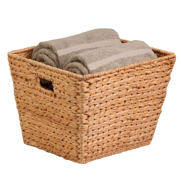 Honey-Can-Do Honey Can Do Large Tall Square Natural Basket