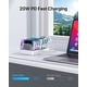 thumbnail image 5 of Estación de carga SOOPII USB-C de 8 puertos con 1 PD de carga rápida de 20 W, 5 of 9