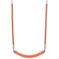 thumbnail image 1 of Upper Bounce Swingan - Belt Swing For All Ages - Soft Grip Chain - Fully Assembled - Orange, 1 of 2