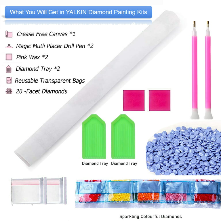 Free Plus Shipping Paint With Diamonds 5D DIY Diamond Painting Kits
