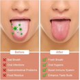 thumbnail image 3 of Raspador de lengua, 2 raspadores de lengua de acero inoxidable, limpiador de lengua, raspador de lengua, eliminar el mal aliento, aliento fresco (oro rosa) JM, 3 of 5