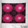 thumbnail image 1 of Purple Mandala Tapestry, Vintage Psychedelic Ornamental Cosmos Essence Image, Fabric Wall Hanging Decor for Bedroom Living Room Dorm, 5 Sizes, Maroon Hot Pink, by Ambesonne, 1 of 1