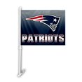 thumbnail image 1 of NFL New England Patriots Car Flag, 1 of 1